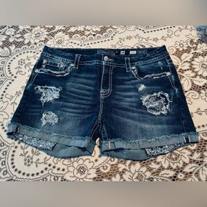 Miss Me Distressed Shorts